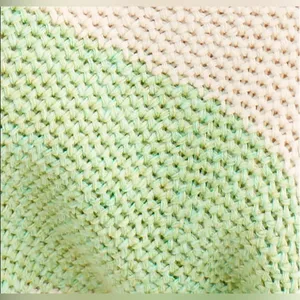 Free People Cassidy Off the Shoulder Pullover‎ Sweater Green Stripe Relaxed thumbnail 6