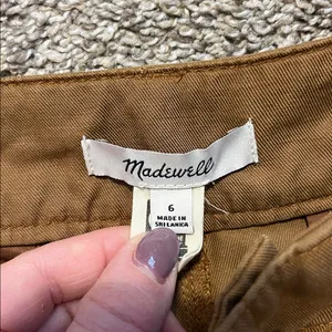Madewell Women’s Brown Harlow Wide Leg‎ Trousers Size 6 thumbnail 6