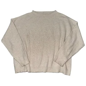 NUUDS Women’s Size Medium Heather Bone Cream Cozy Knit Sweater thumbnail 1