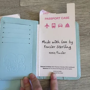 Frasier Sterling Pickleball Luggage Tags &‎ Golf Cart Passport Case Travel Set thumbnail 5