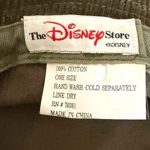 Vintage Disney Tigger Bucket Hat 90’s/Y2K Embroidered 100% Cotton Corduroy Adult thumbnail 8