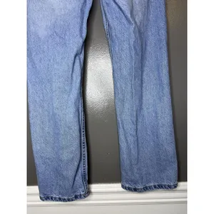 Aeropostale Low Rise Baggy Jeans Womens 000 Short Light Wash Blue Relaxed Denim thumbnail 7