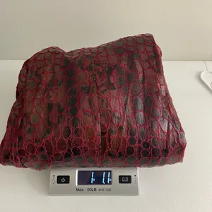 Vintage Birch Hill deep red delicate faux leather scale textured button‎ jacket thumbnail 9