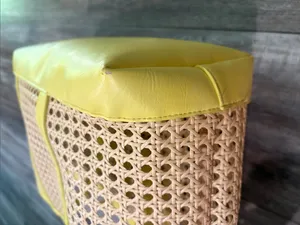 Universal Threads Caning natural tote handbag yellow thumbnail 11