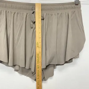 Joy Lab Women XL Gray Double Layer Run Shorts Tennis Running Flowy Athletic Soft thumbnail 7