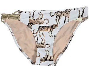 Aerie Cat Animal Print Knot Bikini Bottom‎ XS NWT thumbnail 1
