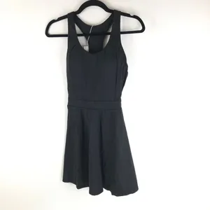 Halara Everyday Backless Activity Dress-New Classic-No Liner Shorts Black S thumbnail 5