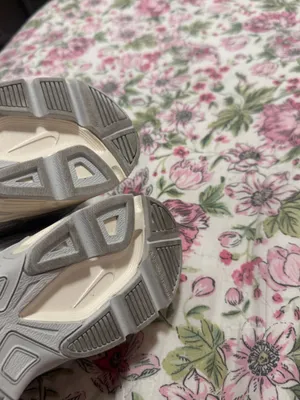 Nike initiator pink and silver tennis shoes thumbnail 7