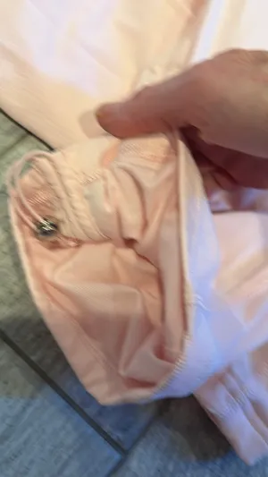 Lululemon dance studio cropped in strawberry milkshake  thumbnail 6