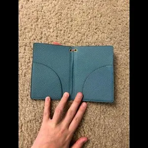 Passport storage carry on other documents Blue thumbnail 2