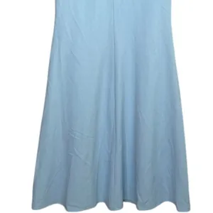 NWT Lulus Elegant Finesse Pleated Cutout Strapless Bodice Maxi Dress S Blue thumbnail 8