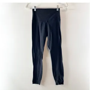 Lululemon Align Pant II Leggings 25" Stride Emboss Black 4 thumbnail 4