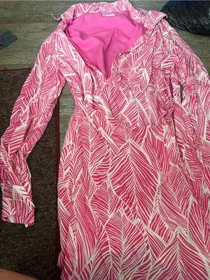 Lovers and Friends Makena Mini Dress Fuchsia Leaf Size S thumbnail 10