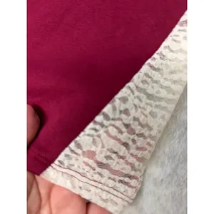 Wild Fable Burgundy Swan Graphic Tank Top Lace Side Panels‎ Womens Size M New thumbnail 3