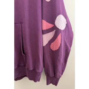 Free People It's A Vibe Hoodie Purple Women's Size Small thumbnail 10