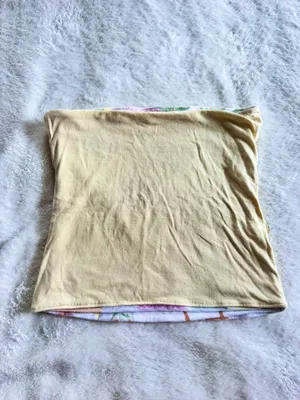 Hollister reversible tube top summer print L thumbnail 4