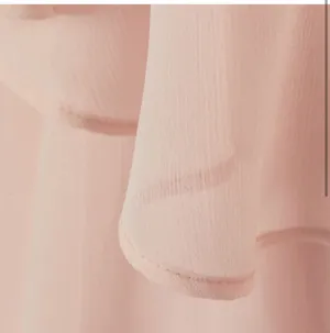 Hennes & Mauritz Pink Tiered Dress with Tie Shoulder thumbnail 2
