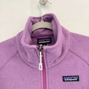 Patagonia Fleece Womens Purple Tech‎ Jacket Full Zip Outdoors Activewear XS thumbnail 7