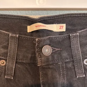 Levi's Women's Straight Black Jeans thumbnail 2