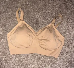 Seamless Nude Wireless Comfort Bra size M new thumbnail 1