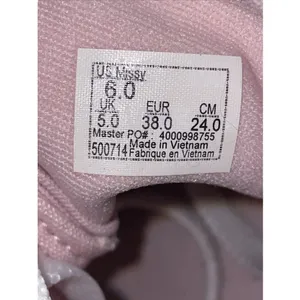 VANS Old Skool Pink Low top Sneaker Shoes Missy Size 6 Casual School Skateboard thumbnail 2
