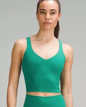 Lululemon Size 8 Align Tank and Black Biker Shorts thumbnail 10