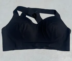 Uniqlo Black Wireless Support Bra with Wide Straps thumbnail 1
