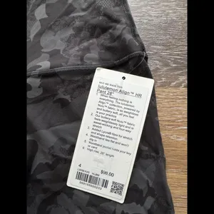 Lululemon Align High Rise 28” Hidden Heritage Lace Black Multi Size 4 NWT thumbnail 4