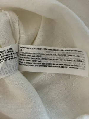 Abercrombie & Fitch Linen Blend Oversized Shirt Ivory White Button Down thumbnail 7