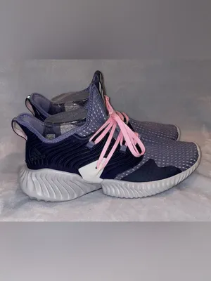 Adidas Women’s Size 8.5 Purple Pink Alphabounce Beyond Running Shoes D97288 thumbnail 3