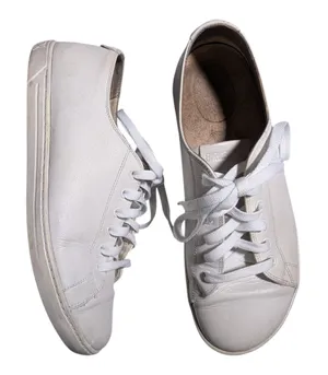 Birkenstock Arran White Leather Low Top Lace Up Casual Sneakers EU 41 US 10 Reg thumbnail 1