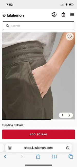 Lululemon Joggers thumbnail 3