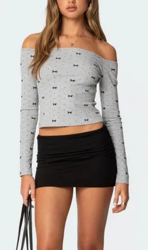 Edikted Mini Skirt Black thumbnail 1
