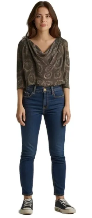 Free People Floral‎ Blouse Size Medium thumbnail 1