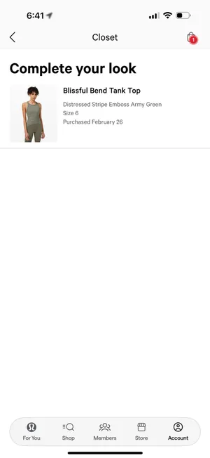 Lululemon Blissful Blend Tank thumbnail 6