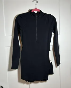 Lululemon size 4 Black Tennis Dress thumbnail 3