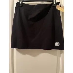 North Carolina NC State Wolfpack Black Cotton Spandex Mini Skirt Women's Large thumbnail 6
