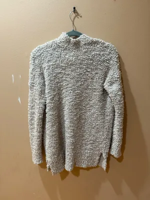 Hollister Tan Fuzzy Cardigan thumbnail 4
