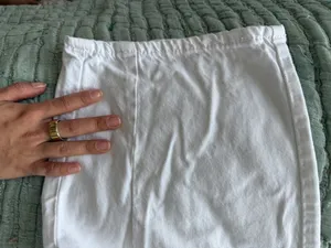 Zara White Wide-Leg / Barrel Women’s Jeans thumbnail 6
