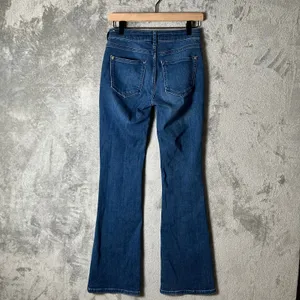Pilcro The Demilune Boot Jeans Size 26 Patch Pocket Flare Bootcut Denim Rodeo thumbnail 4