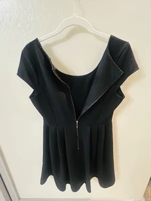 Forever 21 Black Sparkly Dress Mini thumbnail 7
