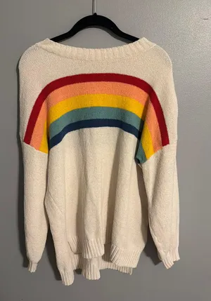 American Eagle patterned sweater thumbnail 1