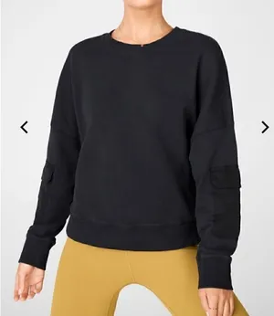 Fabletics sweatshirt hoodie jacket Black S used thumbnail 1