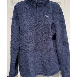 Patagonia Los Gatos 1/4 Zip Fleece Pullover Jacket Navy Blue 25890 Women Medium thumbnail 3