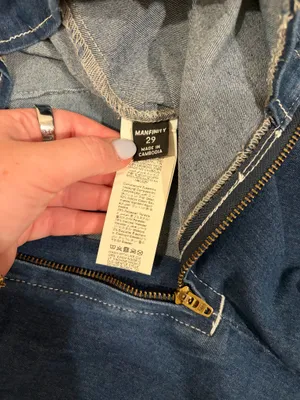 Denim Wrap Skirt Blue Size 29 thumbnail 6