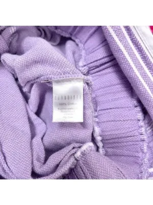 Paradised Merri Wrap Effect Stripe Jumpsuit XS Purple Beach Coverup Cotton thumbnail 14