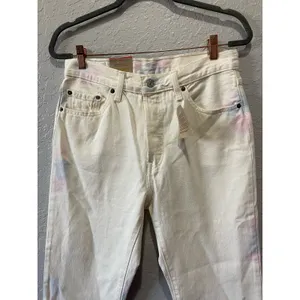 Levi's 501 Original High Rise Straight Leg Jeans Size 29x30 NWT thumbnail 2