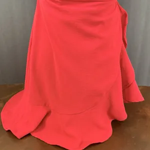 Lovely Day Ruffled Bodycon Sexy Red Mini Dress Spaghetti Strap Hoco Festival thumbnail 9