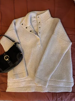 Aerie Fleece Pullover thumbnail 1