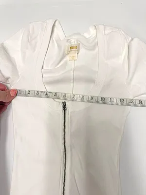 Anthropologie ll Maeve Front-Zip Scoop-Neck Top thumbnail 9